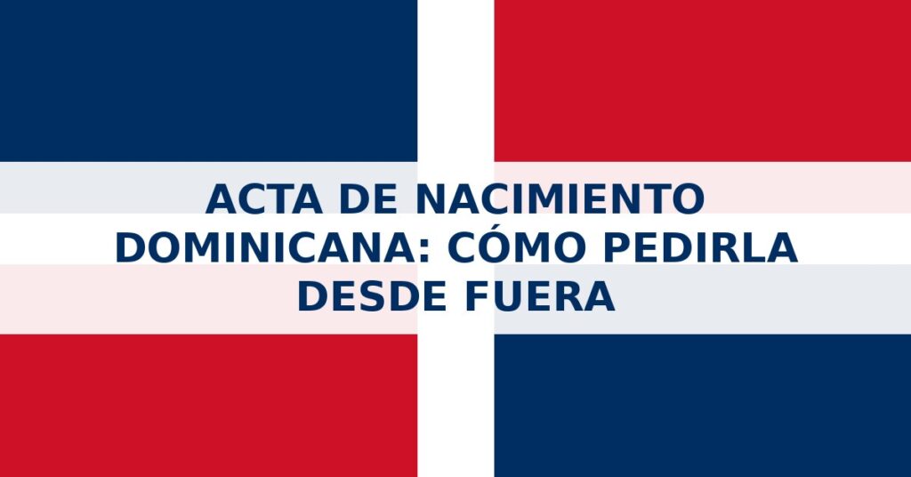 Acta Nacimiento