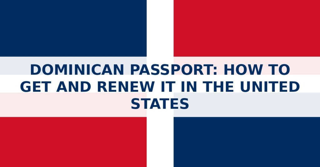 Dominican Passport En