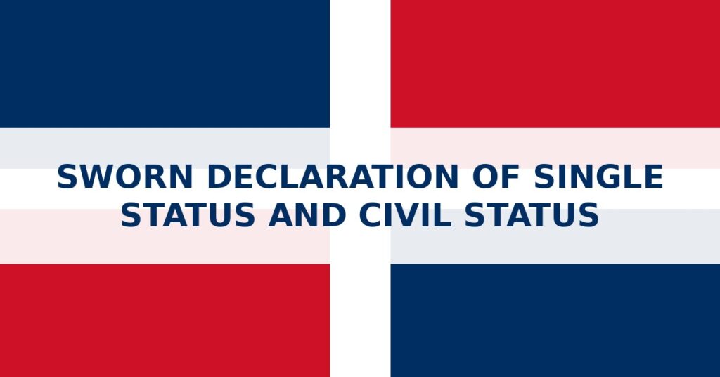 Sworn Declaration En